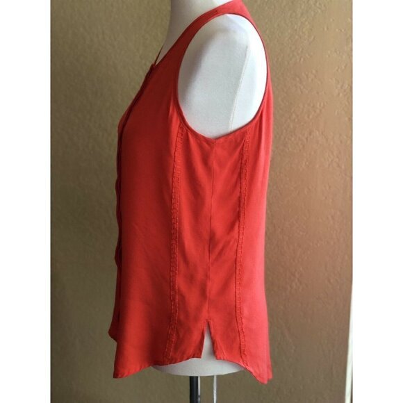 PJK Paterson J.Kincaid OraSol Hutchinson Shirt Tail Tank Top Size S PT19321372JK - Picture 6 of 10